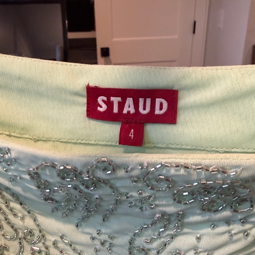 STAUD Green Beaded Two-Piece Set - Picture 2 of 7